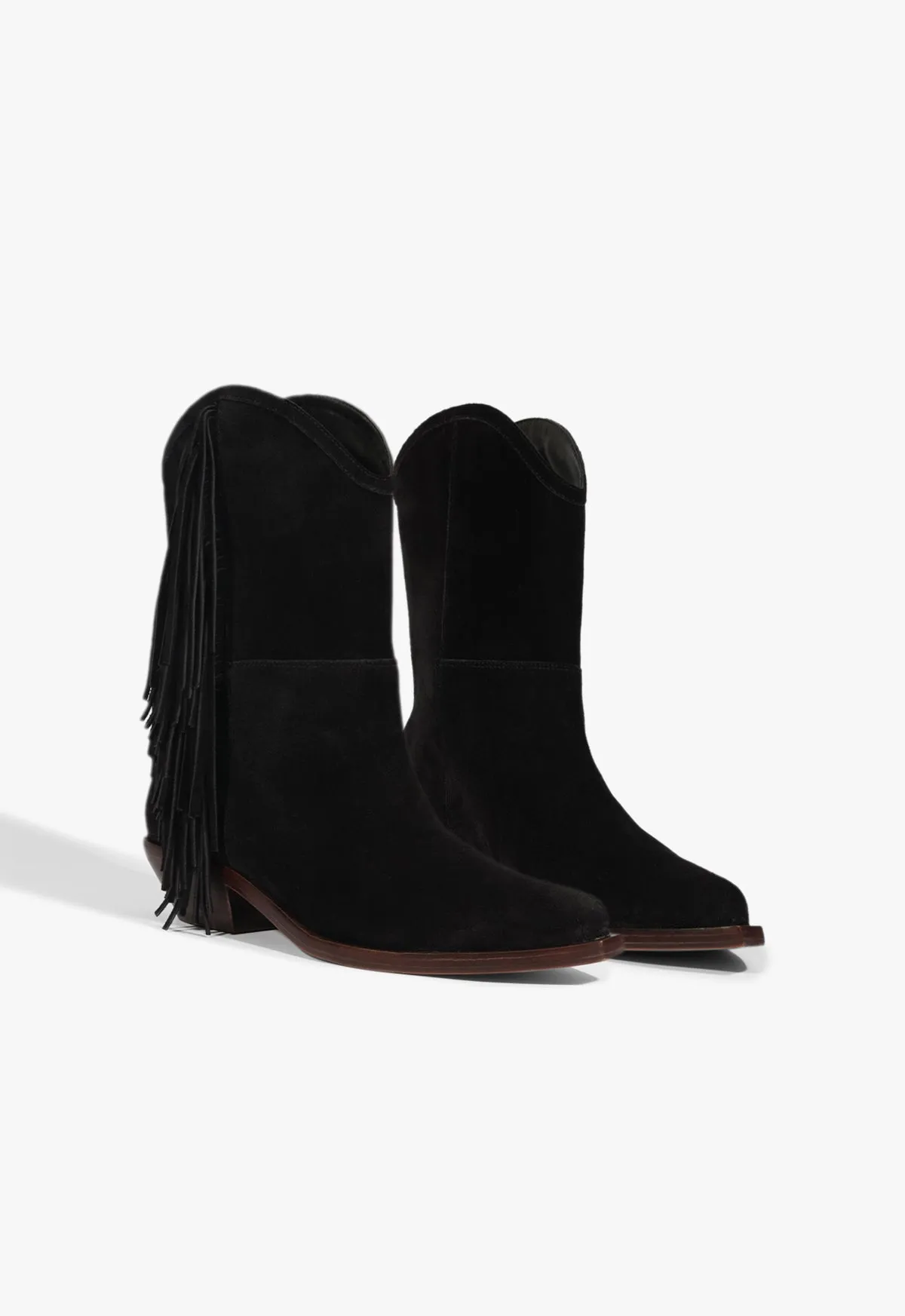 Tess West Suede Bootie sold by SCHUTZ product image thumbnail 2