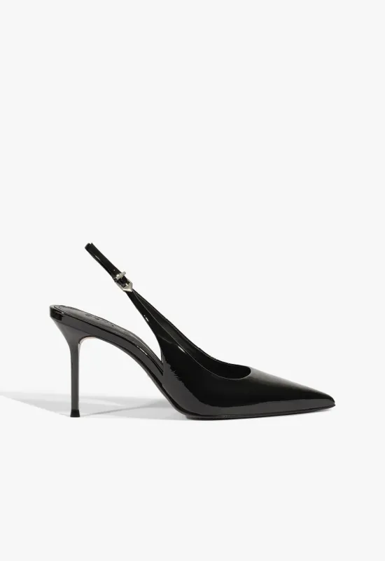 Paola Patent Pump sold by SCHUTZ