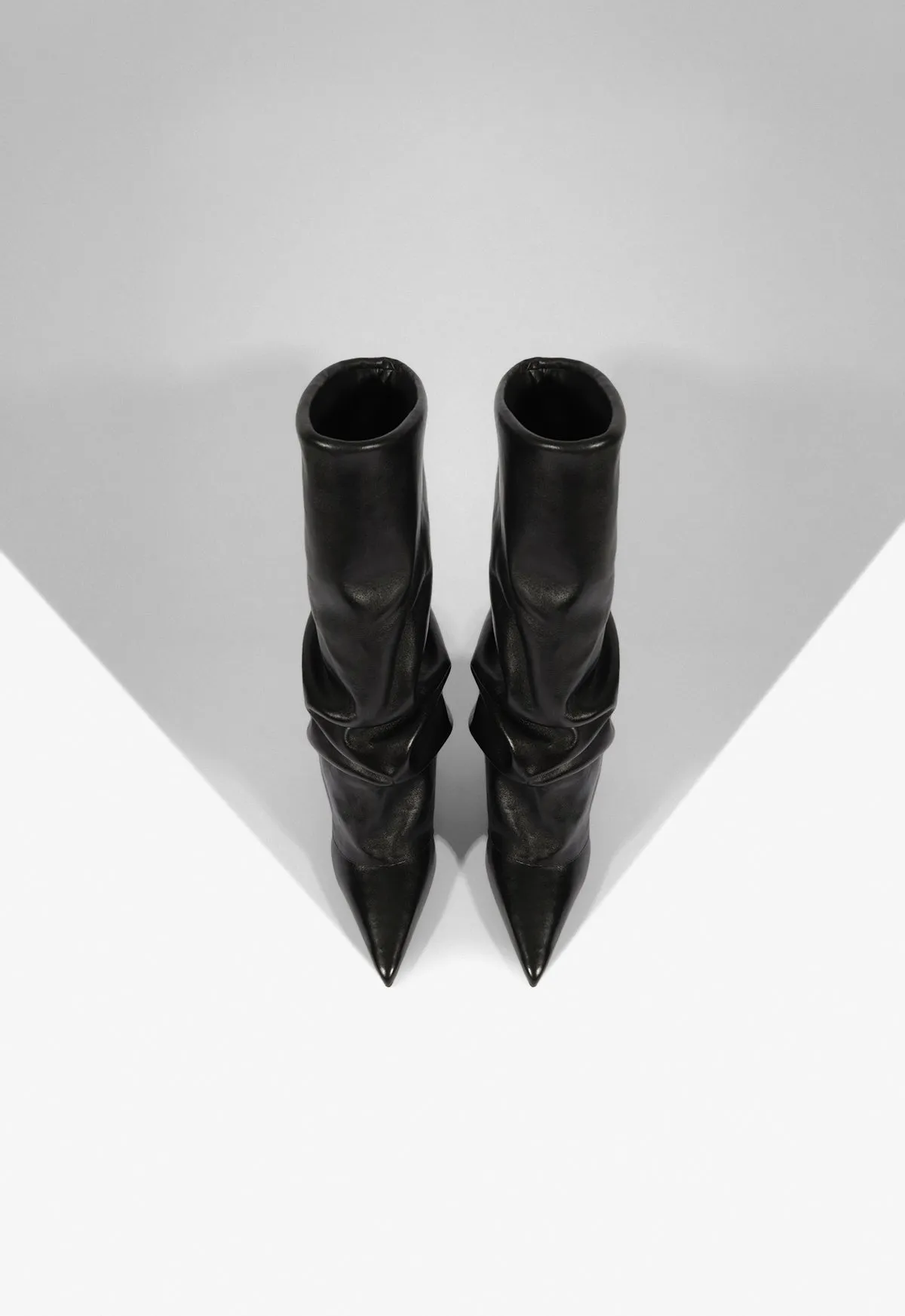 Mikki Cloak Leather Bootie sold by SCHUTZ product image thumbnail 4