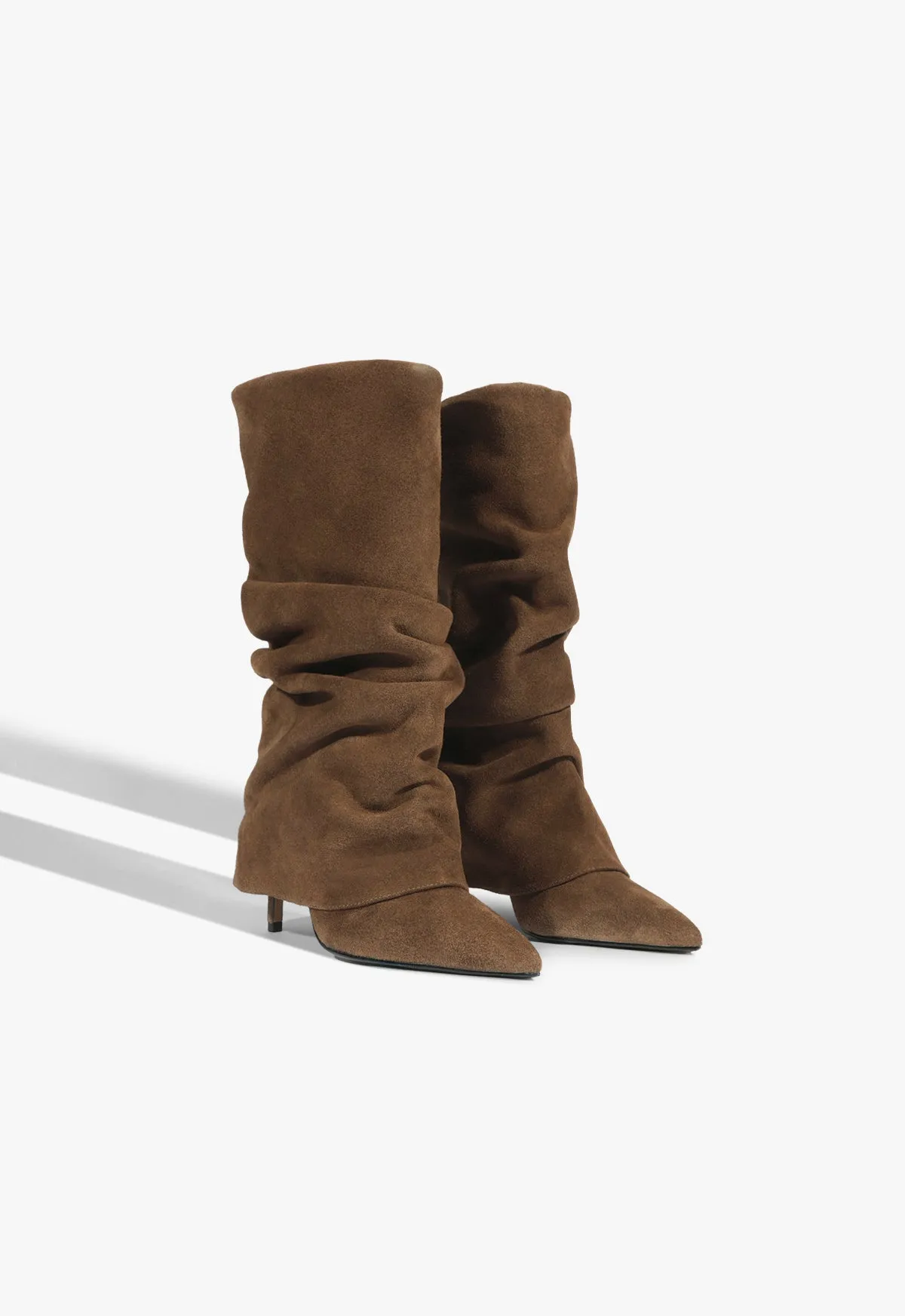 Mikki Cloak Suede Bootie sold by SCHUTZ product image thumbnail 2