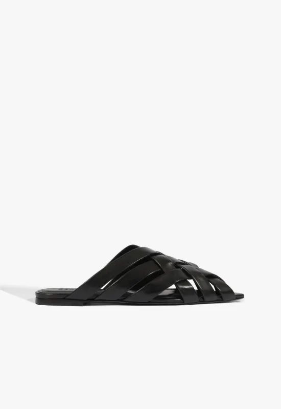 Pietra Leather Flat sold by SCHUTZ