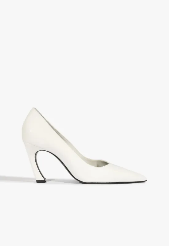 Lexi Lo Patent Pump sold by SCHUTZ