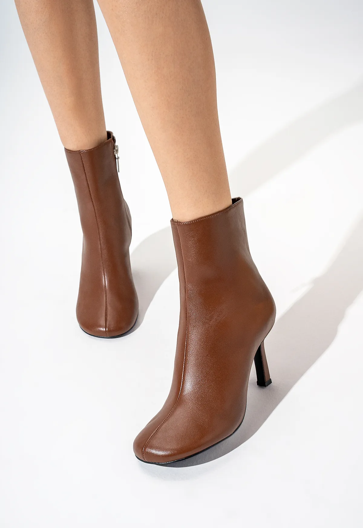 Brielle Leather Bootie sold by SCHUTZ product image thumbnail 4