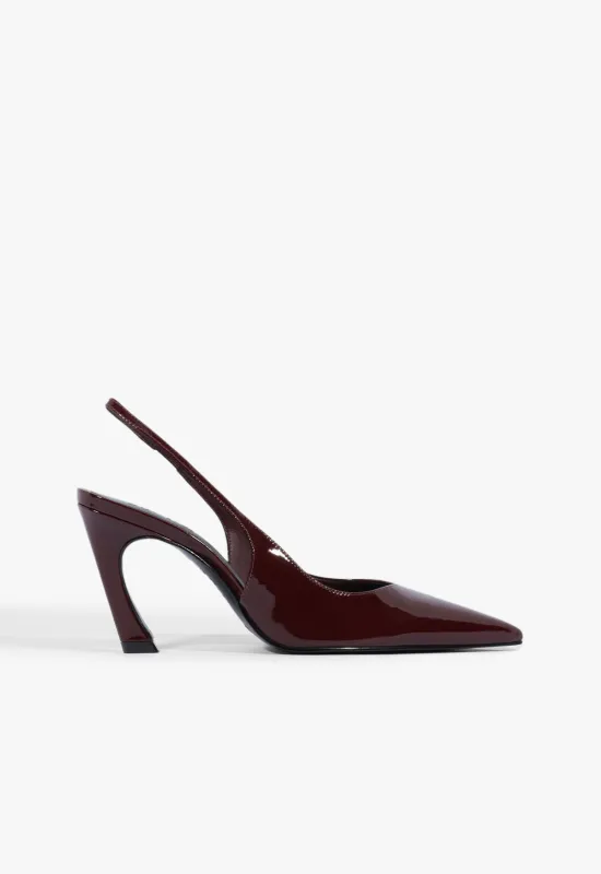 Lexi Sling Patent Pump sold by SCHUTZ