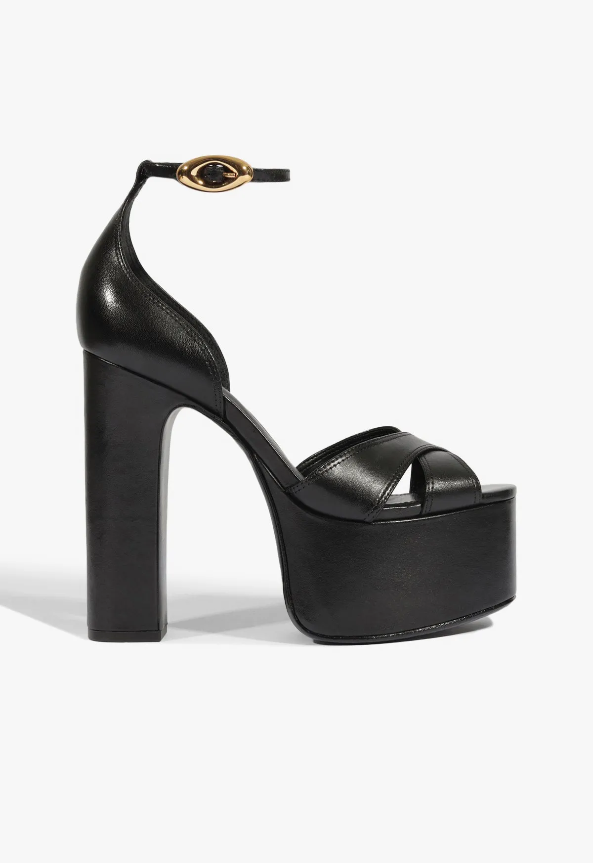 Jolene Leather Sandal sold by SCHUTZ