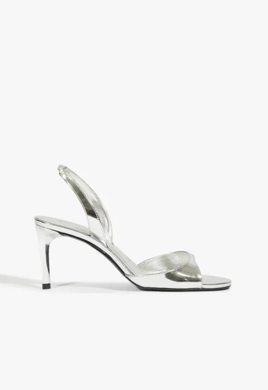 Scarlett Sling Mid Metallic Sandal sold by SCHUTZ