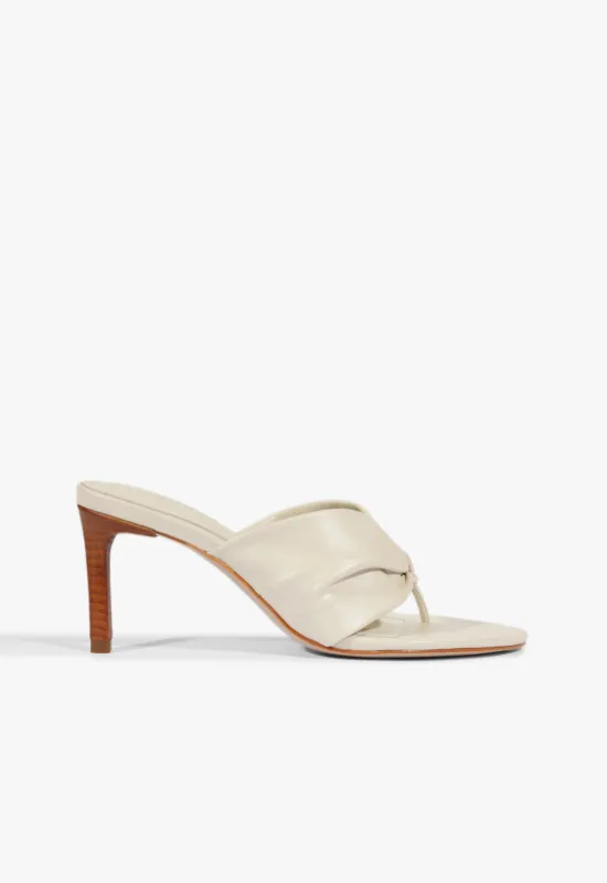 Lori Mid Leather Sandal made by SCHUTZ