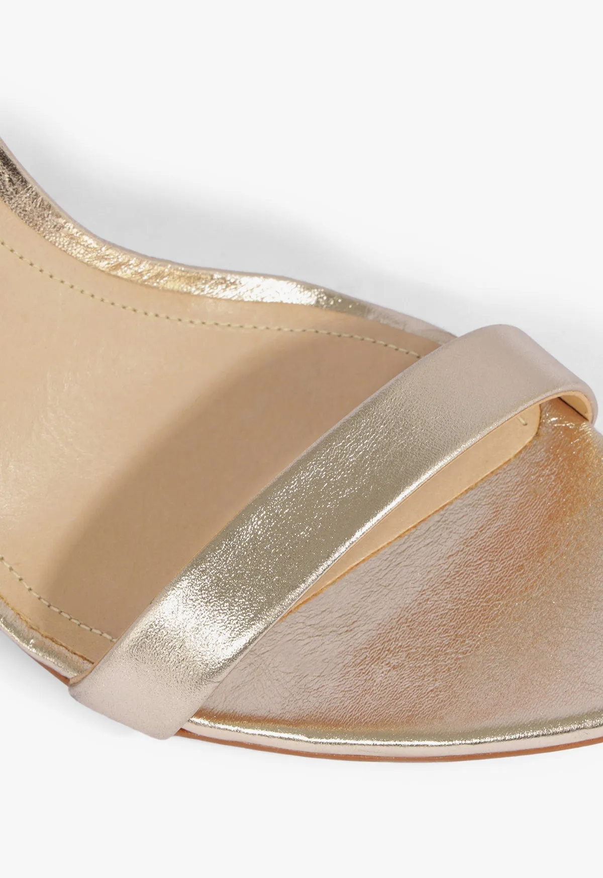 Cadey-Lee Metallic Sandal sold by SCHUTZ product image thumbnail 4