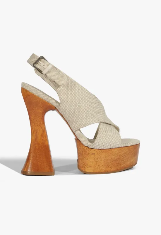 Jennifer Platform Sandal sold by SCHUTZ