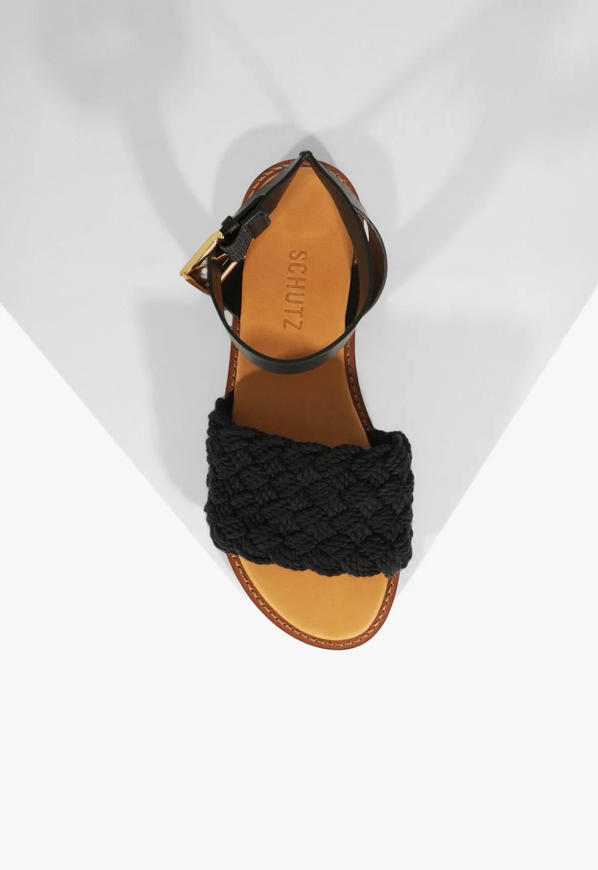 Isabel Flat Sandal sold by SCHUTZ product image thumbnail 4