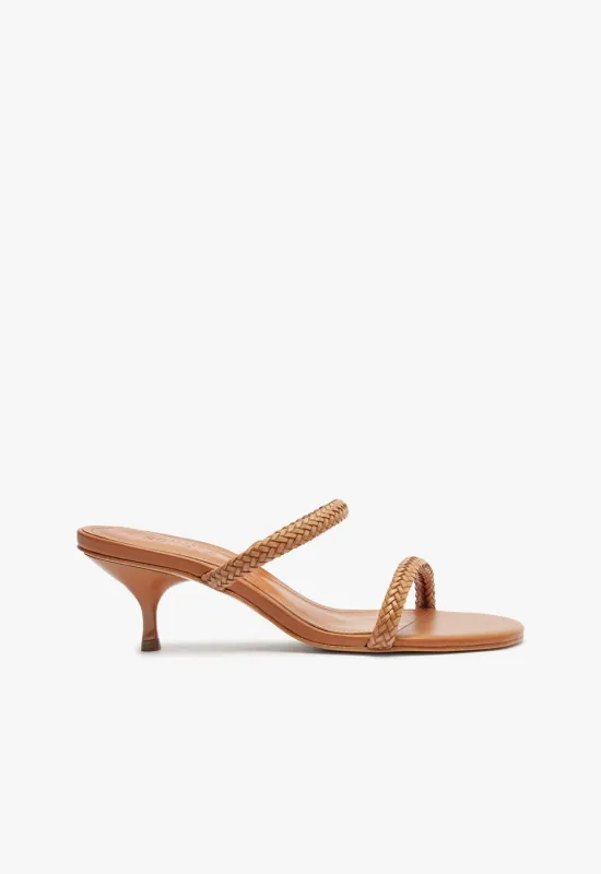 Taliah Woven Mid Sandal sold by SCHUTZ