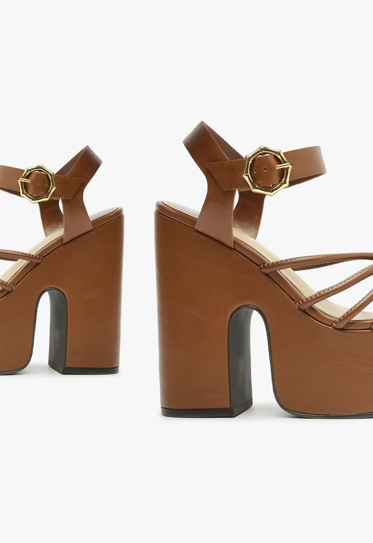 Mahi Cutout & Nappa Sandal sold by SCHUTZ product image thumbnail 5