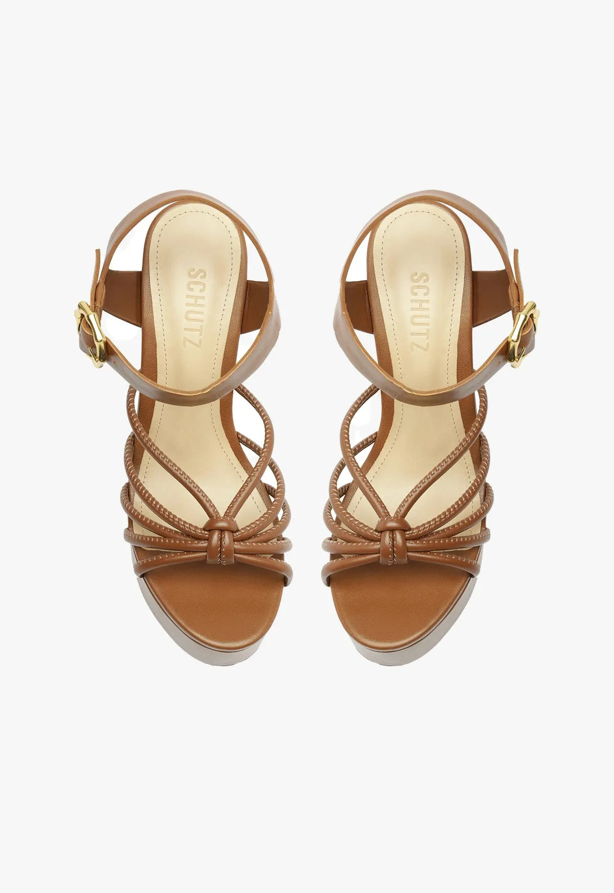 Mahi Cutout & Nappa Sandal sold by SCHUTZ product image thumbnail 4