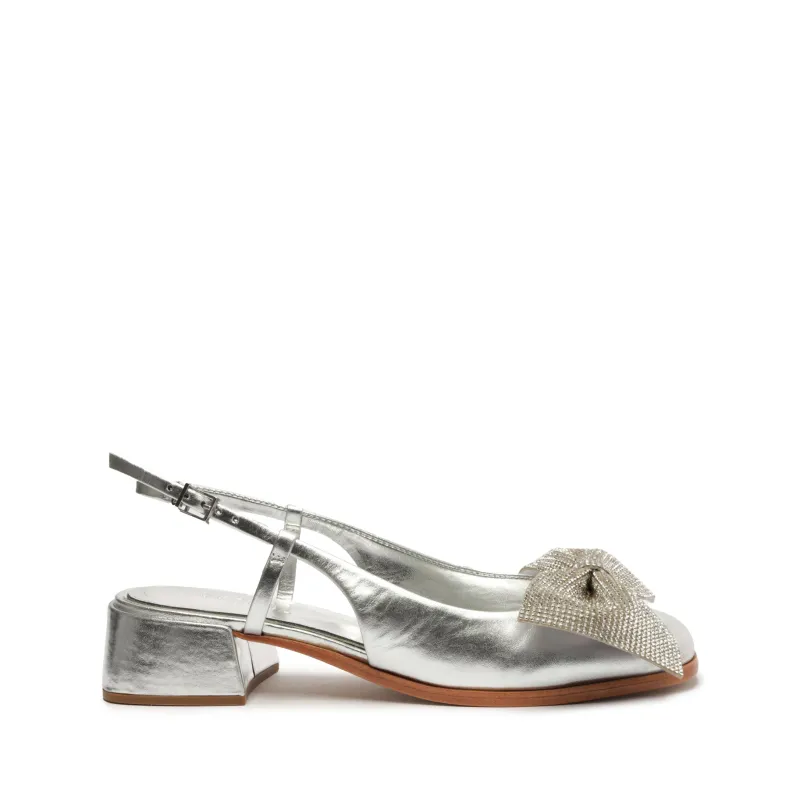 Dorothy Bow Leather Pump sold by SCHUTZ