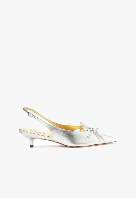 Zane Leather Pump sold by SCHUTZ