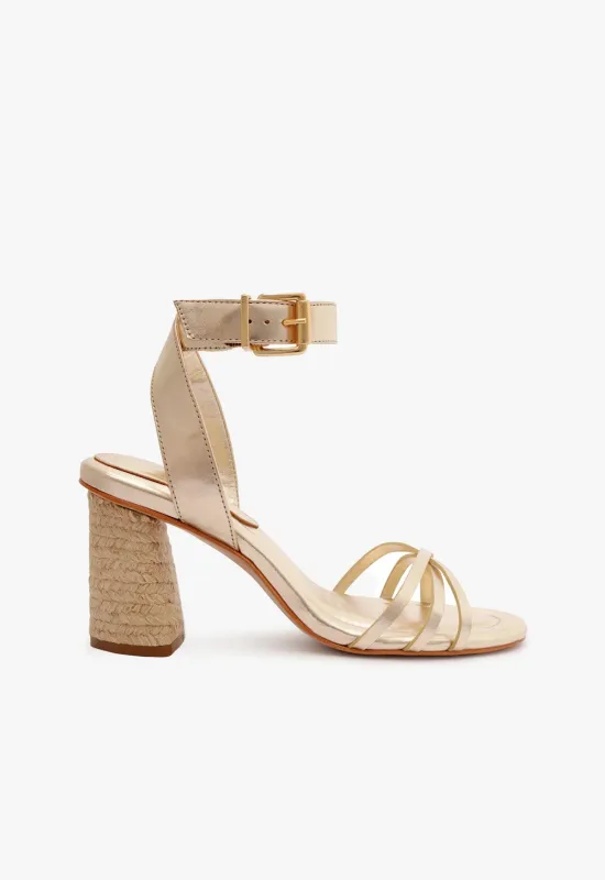 Alexandra High Block Sandal sold by SCHUTZ