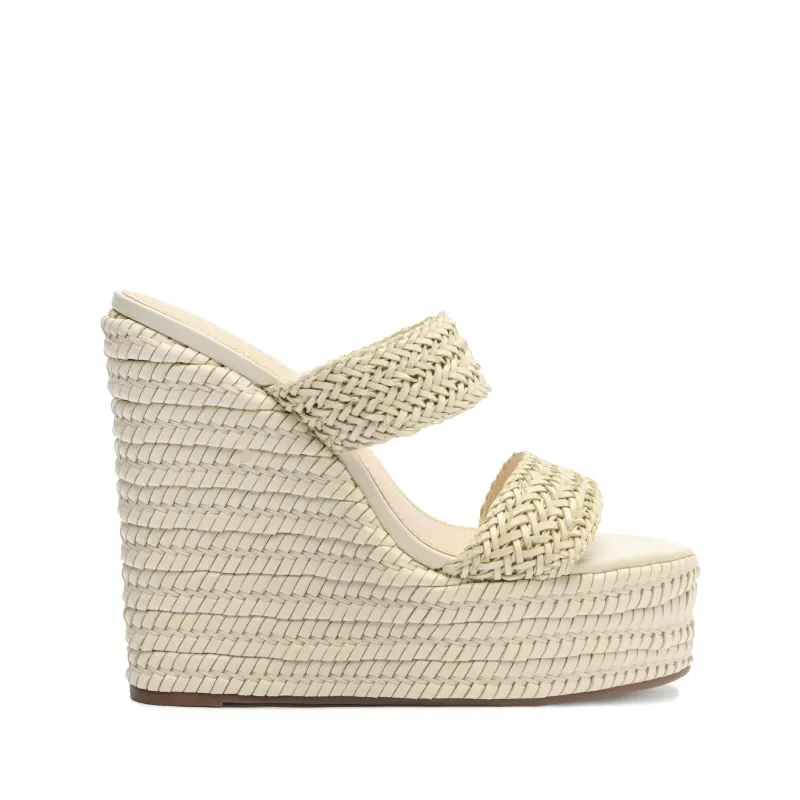 Malini Nappa Leather Sandal sold by SCHUTZ