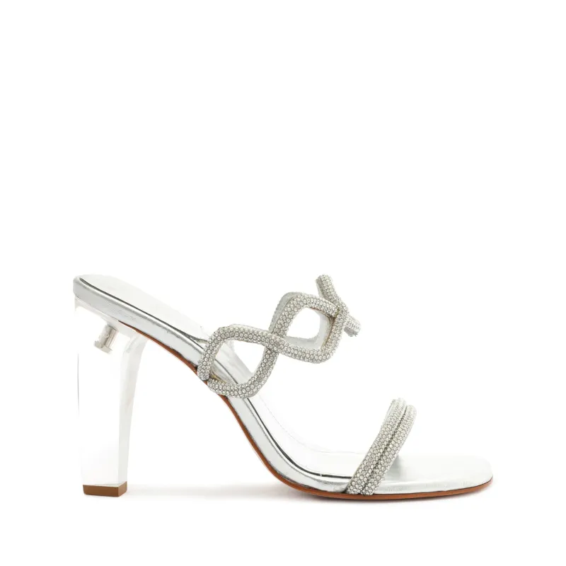 Arabella Glam Vinyl Sandal sold by SCHUTZ