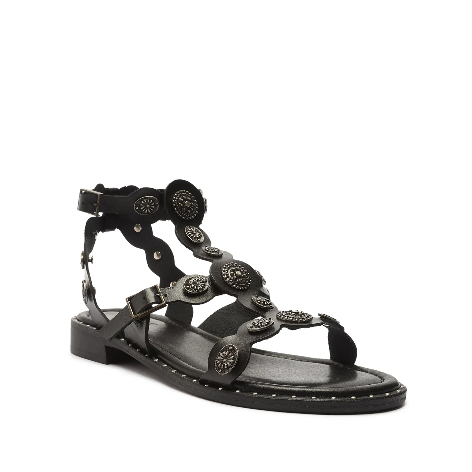 Aletta Leather Sandal sold by SCHUTZ product image thumbnail 2