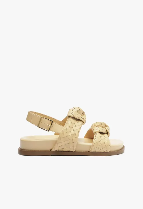 Kareena Beige Sporty Sandal sold by SCHUTZ