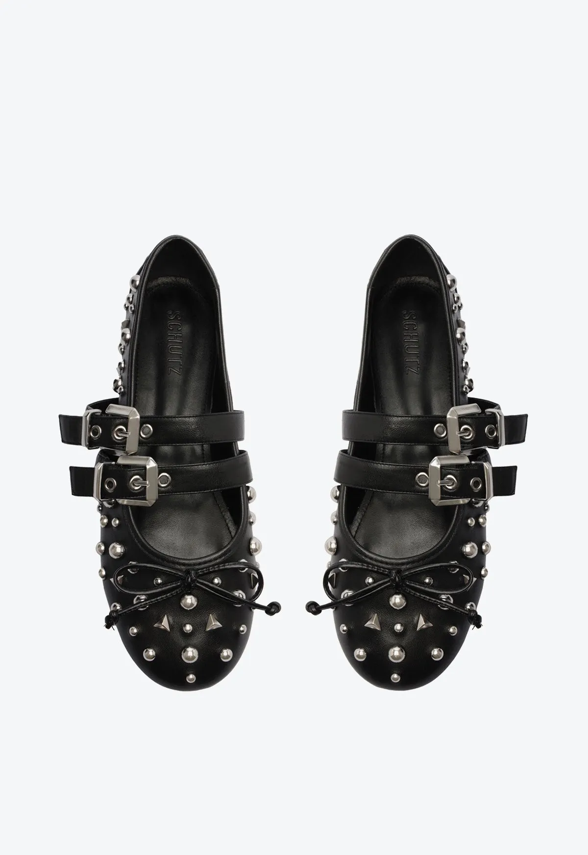 Sarita Leather Flat sold by SCHUTZ product image thumbnail 5