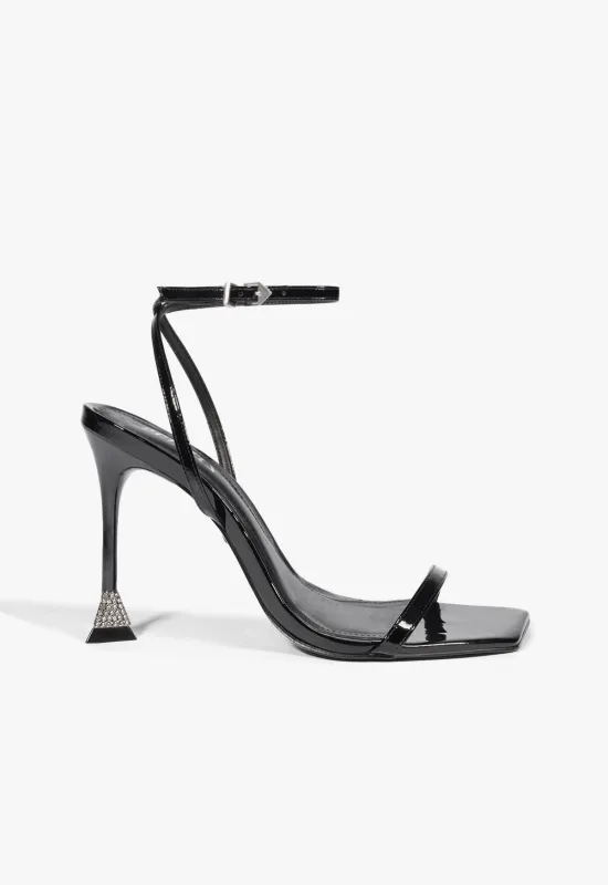 Joanna Patent Leather Sandal sold by SCHUTZ