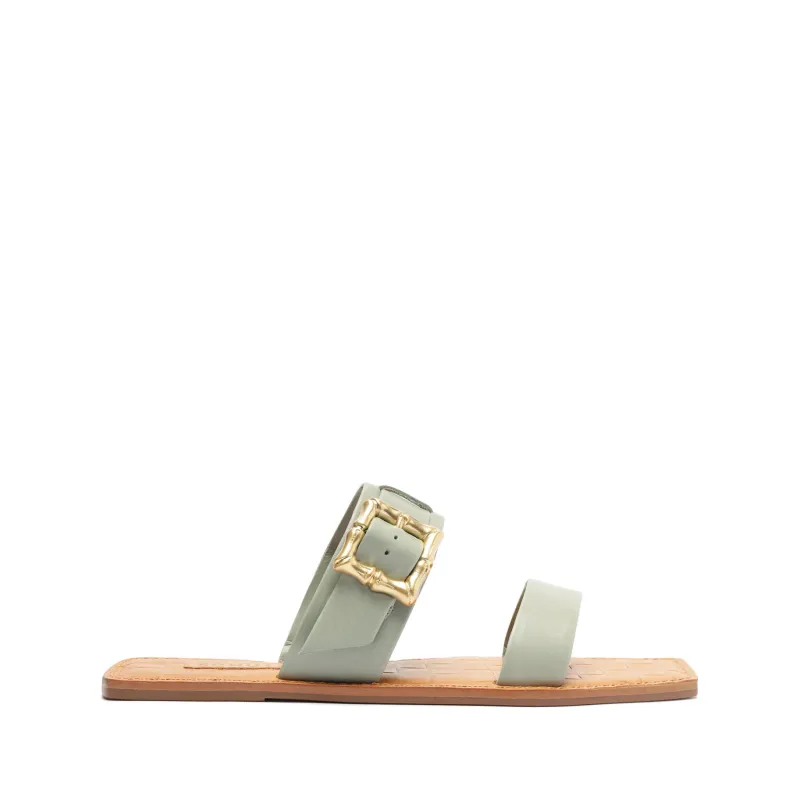 Enola Double Leather Sandal made by SCHUTZ