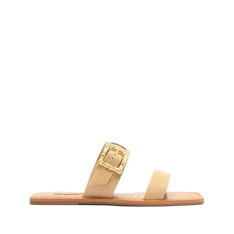 Enola Double Leather Sandal made by SCHUTZ