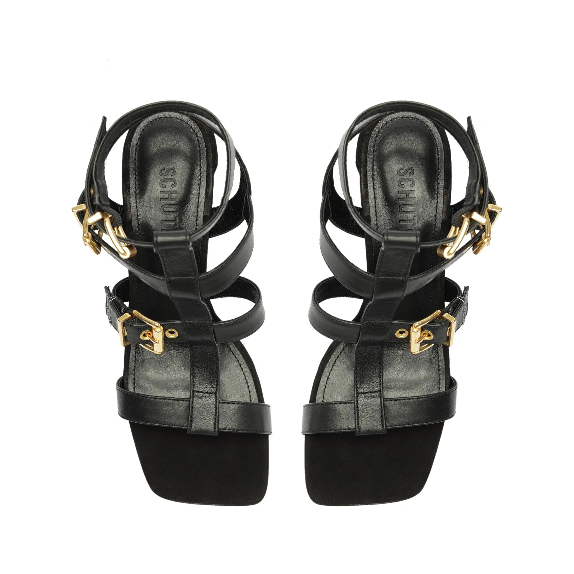 Yala Block Leather Sandal sold by SCHUTZ product image thumbnail 5