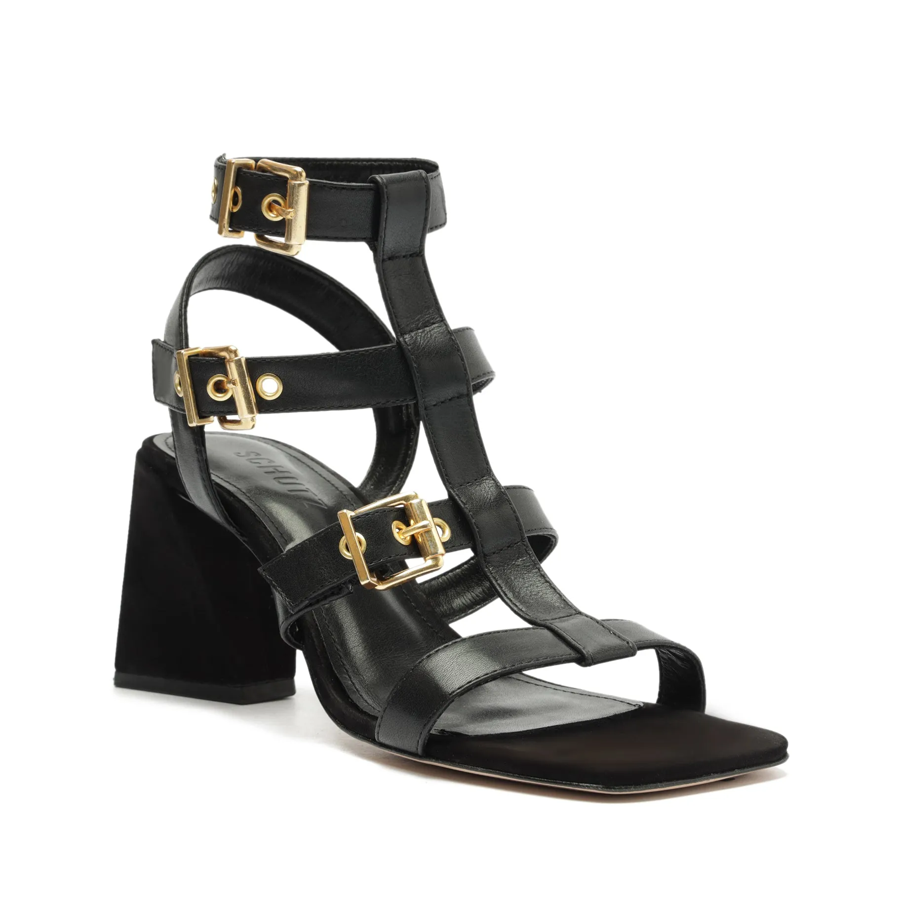 Yala Block Leather Sandal sold by SCHUTZ product image thumbnail 2