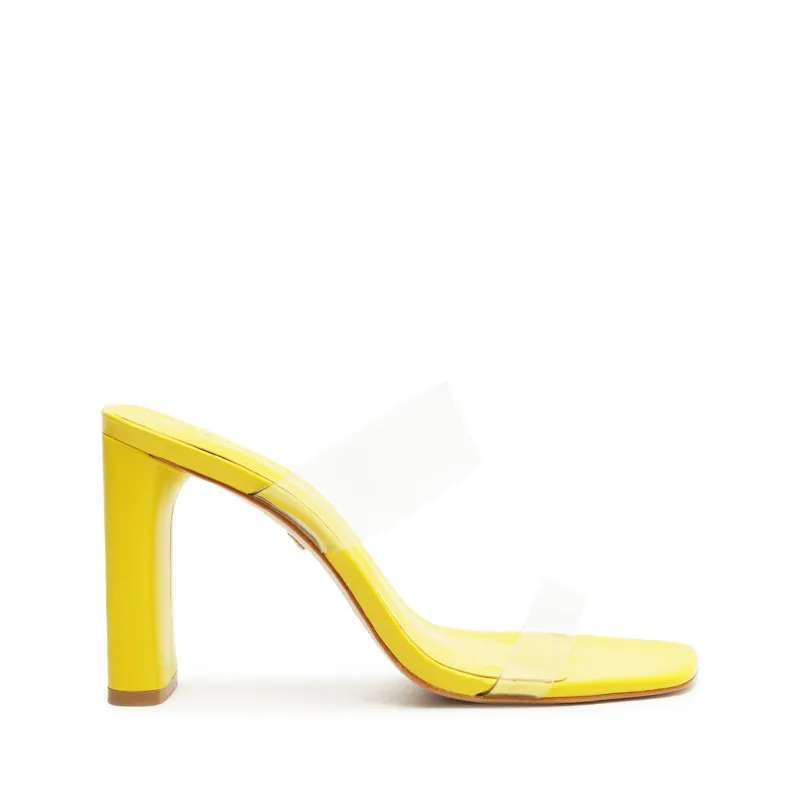 Ariella Tab Vinyl Sandal made by SCHUTZ