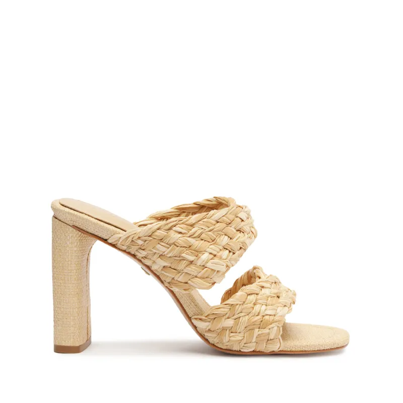 Amani Straw Sandal sold by SCHUTZ