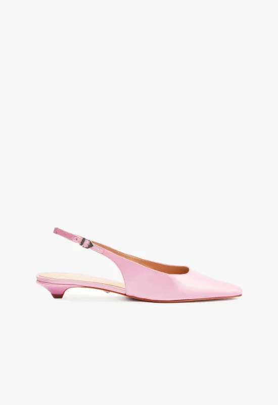 Evan Casual Satin Flat sold by SCHUTZ