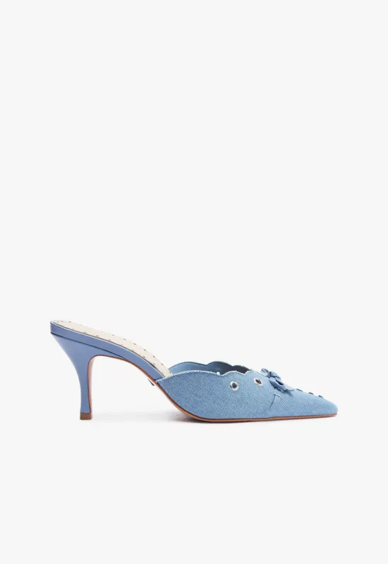 Hilly Denim Pump made by SCHUTZ