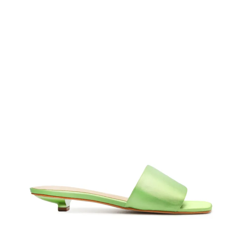Avery Satin Sandal sold by SCHUTZ