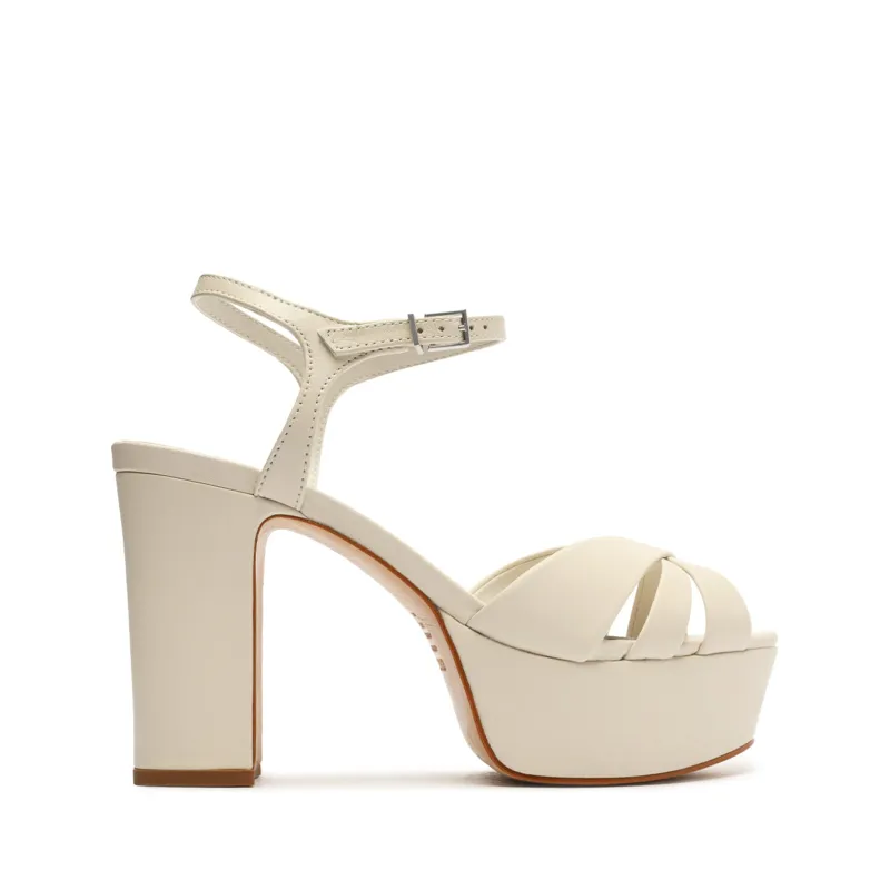 Keefa Nappa Leather Sandal sold by SCHUTZ