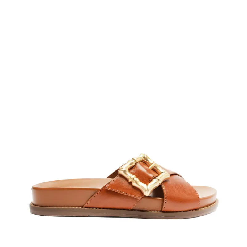 Enola Crossed Sporty Sandal made by SCHUTZ