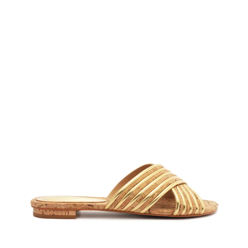 Latifah Cork Sandal sold by SCHUTZ