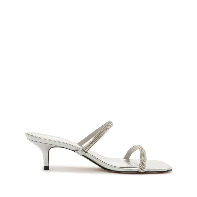 Taliah Square Leather Sandal sold by SCHUTZ
