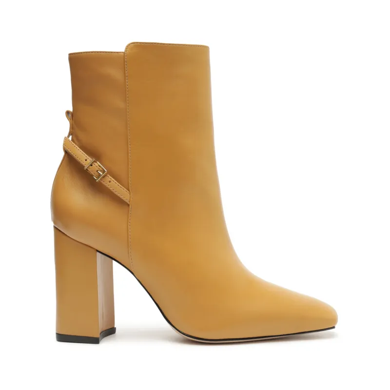 Christine Nappa Leather Bootie sold by SCHUTZ