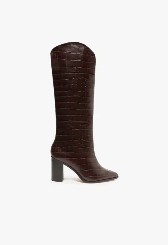Maryana Block Boot sold by SCHUTZ