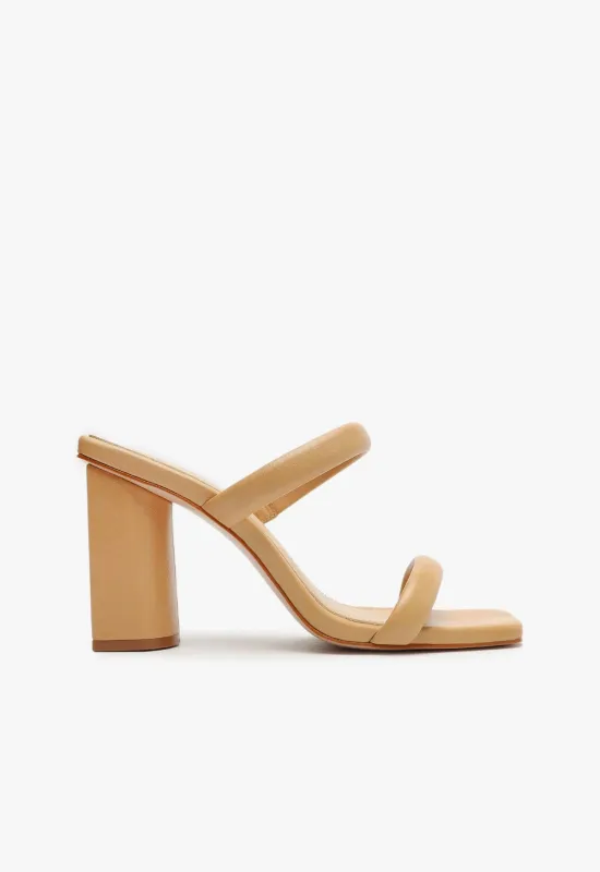 Ully Nappa Leather Sandal sold by SCHUTZ