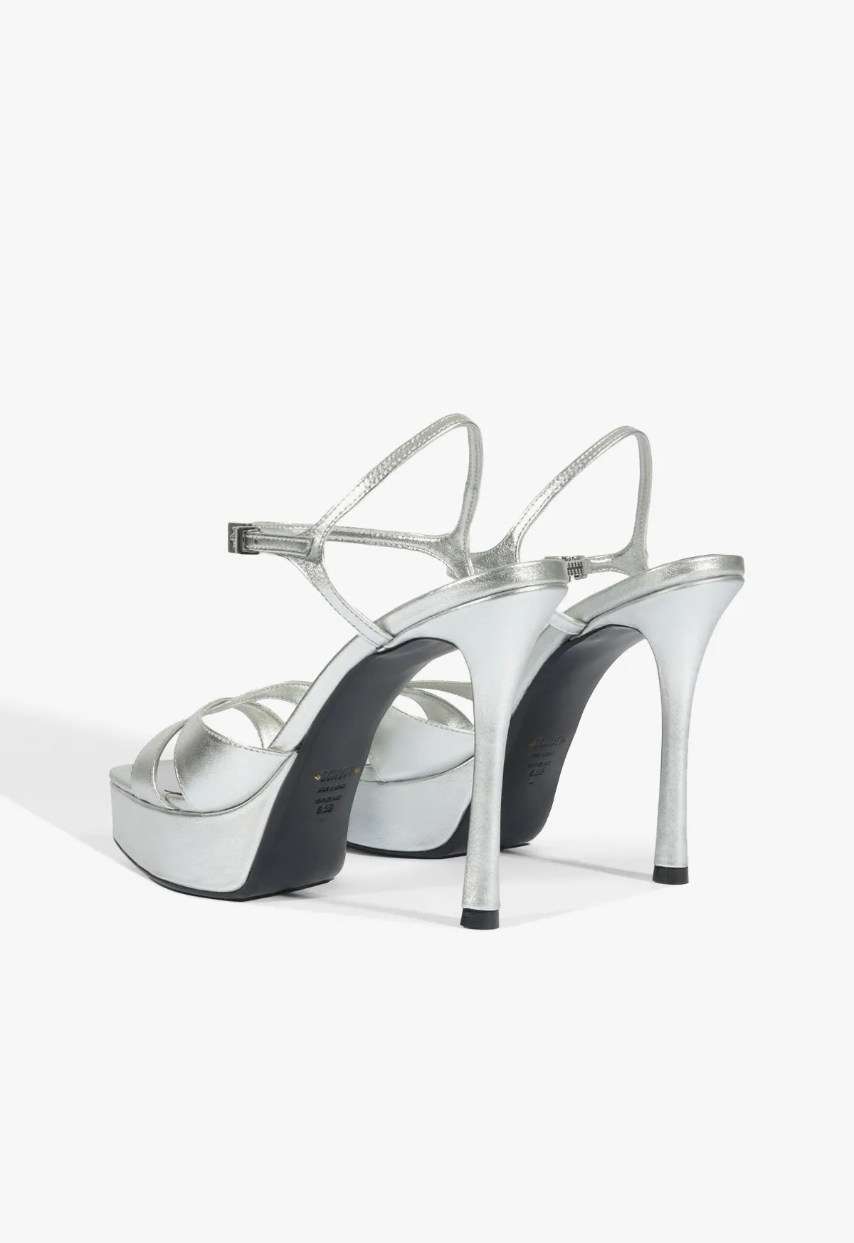 Maxine Metallic Sandal sold by SCHUTZ product image thumbnail 3