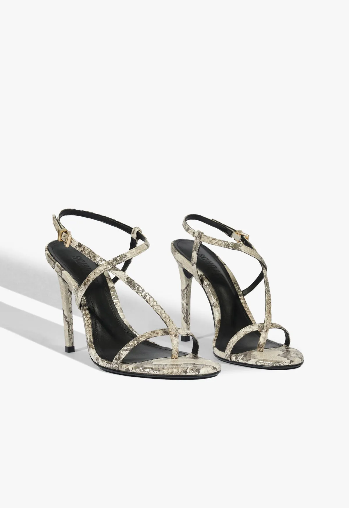 Azure Leather Sandal sold by SCHUTZ product image thumbnail 2