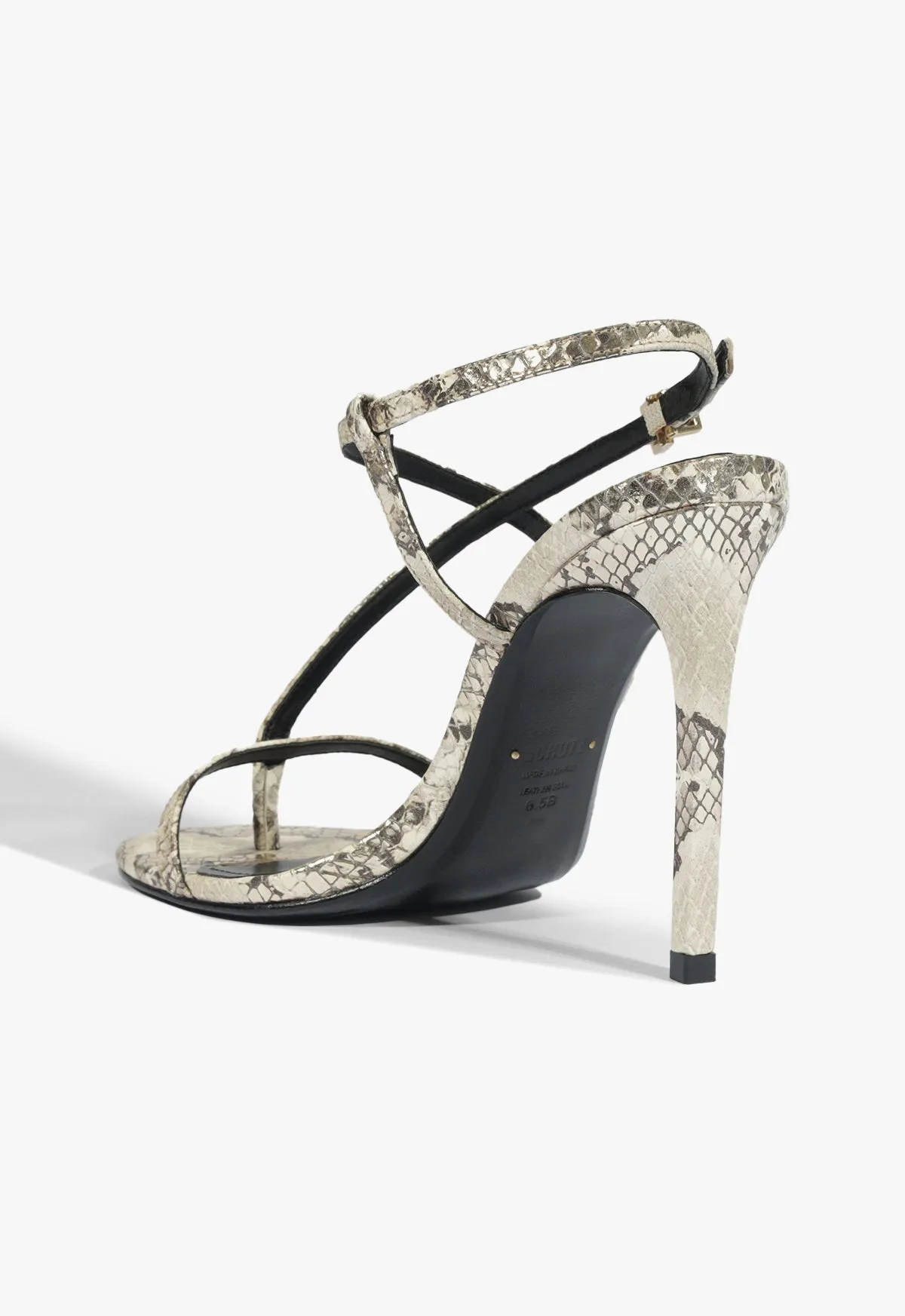 Azure Leather Sandal sold by SCHUTZ product image thumbnail 3