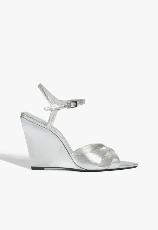 Maxine Metallic Sandal sold by SCHUTZ
