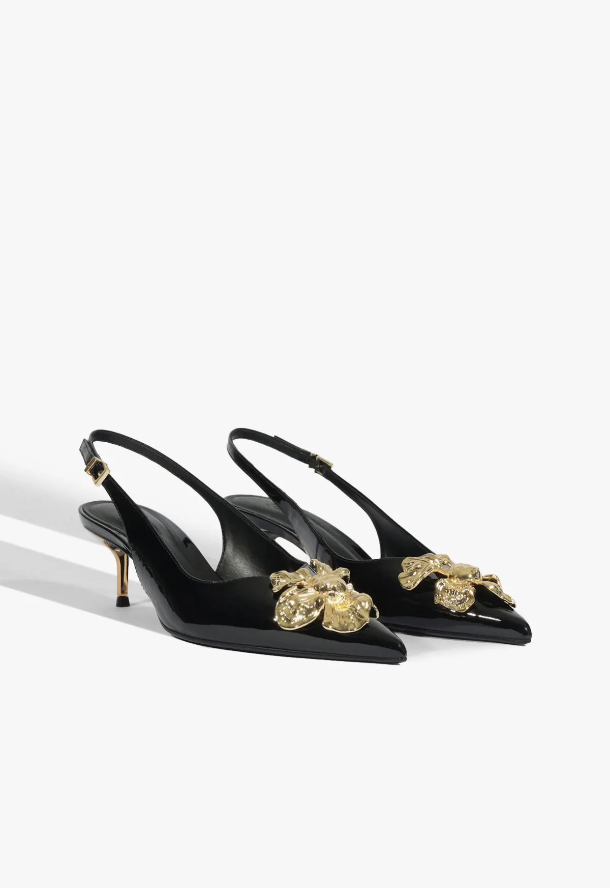 Flora Mid Patent Pump sold by SCHUTZ product image thumbnail 2