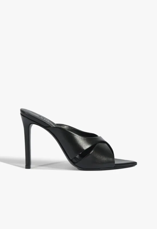 Maxine Mule Leather Sandal sold by SCHUTZ