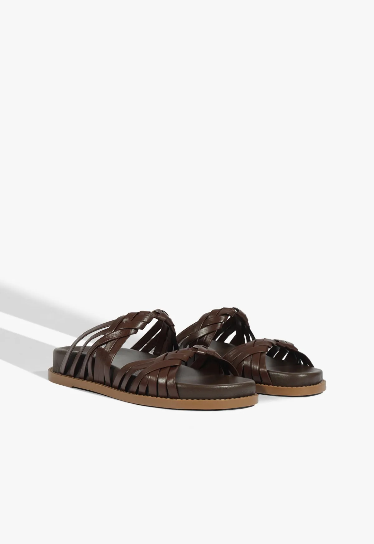 Tara Sporty Leather Sandal sold by SCHUTZ product image thumbnail 2
