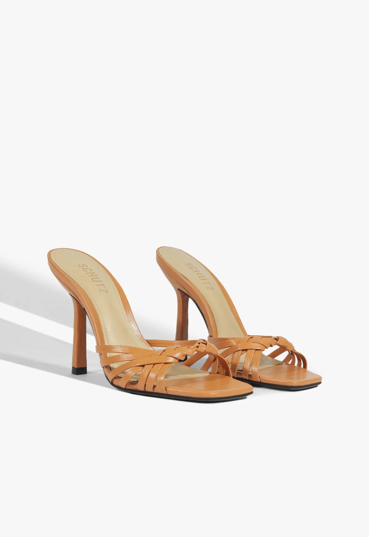 Tara Mule Leather Sandal sold by SCHUTZ product image thumbnail 2
